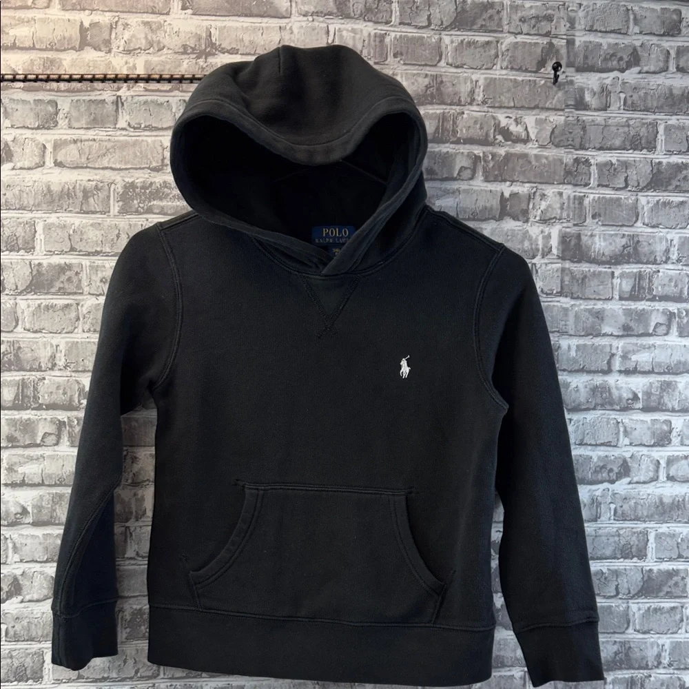 Polo Ralph‎ Lauren Black Hoodie with Logo